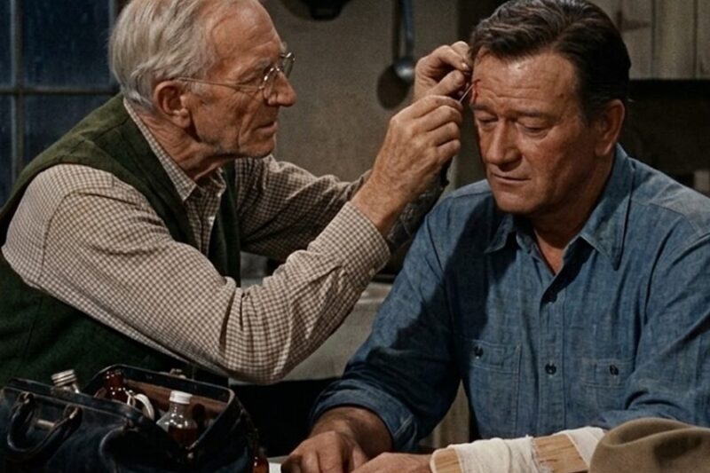 John Wayne Met An Old Doctor Who Treated A Texas County For Free In 1957 — Then He Saved His Home D