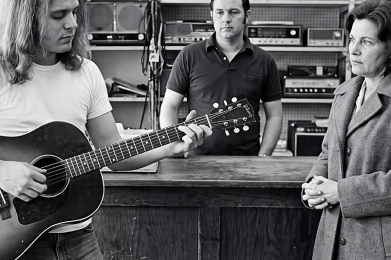 A Pawn Shop Offered Her $40 For Her Husband’s Guitar — Eddie Van Halen Was Standing 6 Feet Away D
