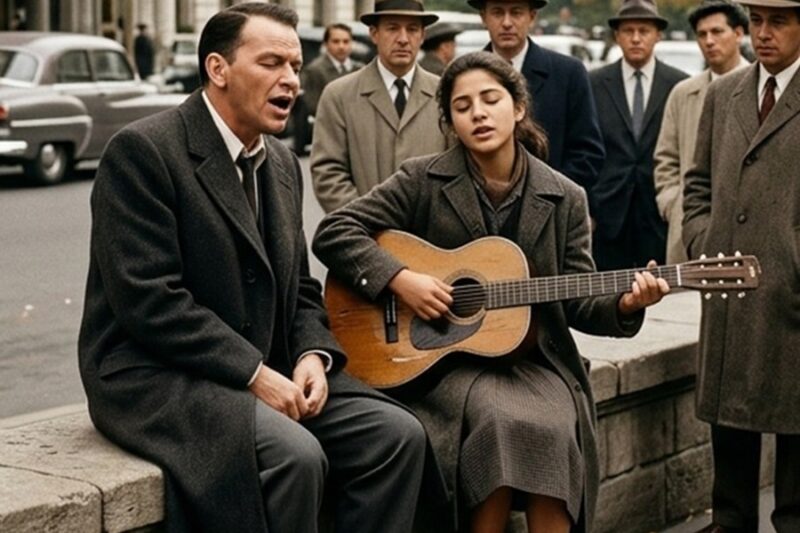 Poor Teen Girl Played Sinatra’s Most Famous Song on Broken Piano — Sinatra Froze D