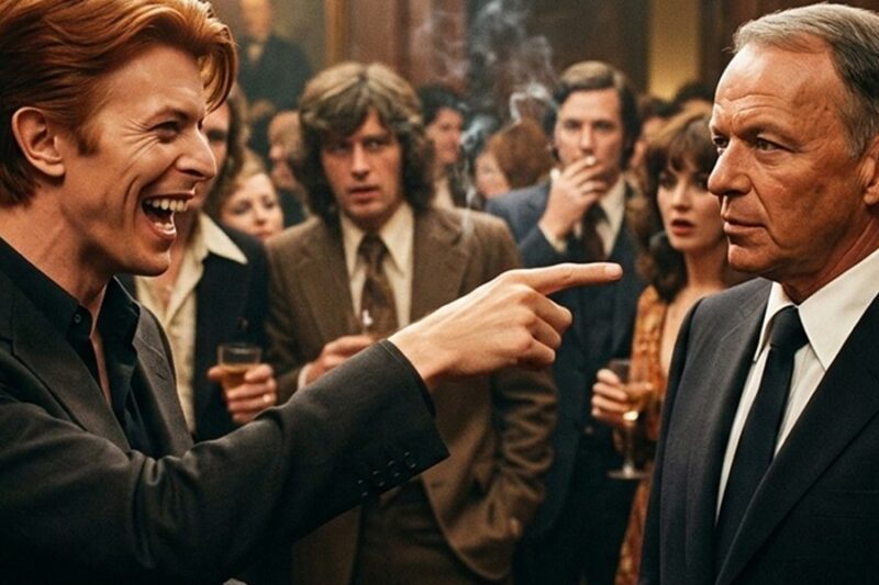 Bowie Bet He Could Sing It Better Than Sinatra — Nobody Was Ready for What Happened Next D