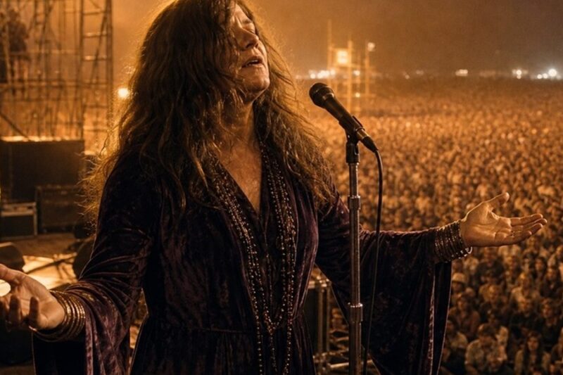 Janis Joplin Almost Didn’t Walk Out at Woodstock. Someone Changed Her Mind. D