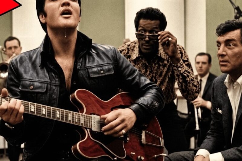 Chuck Berry Thought He Was Just a Corporate Face — How Elvis’s Unexpected Riff SHOCKED Dean Martin D
