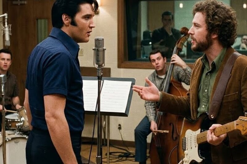 A Studio Musician Challenged Elvis in Front of Everyone — What Happened Next Changed the Session D