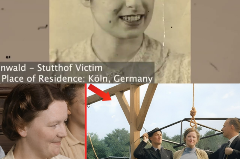 Painful Execution of Gerda Steinhoff *Warning REAL FOOTAGE