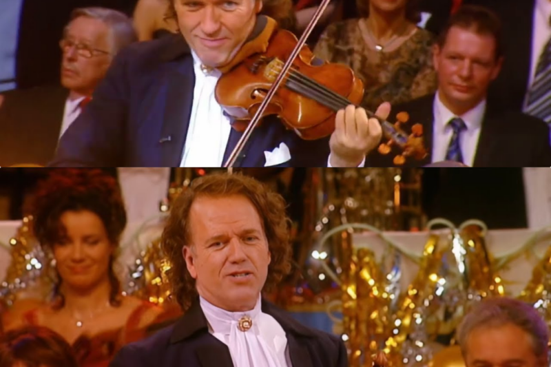 The Symphony of Celebration: André Rieu Turns the Stage into a Golden Toast to Life