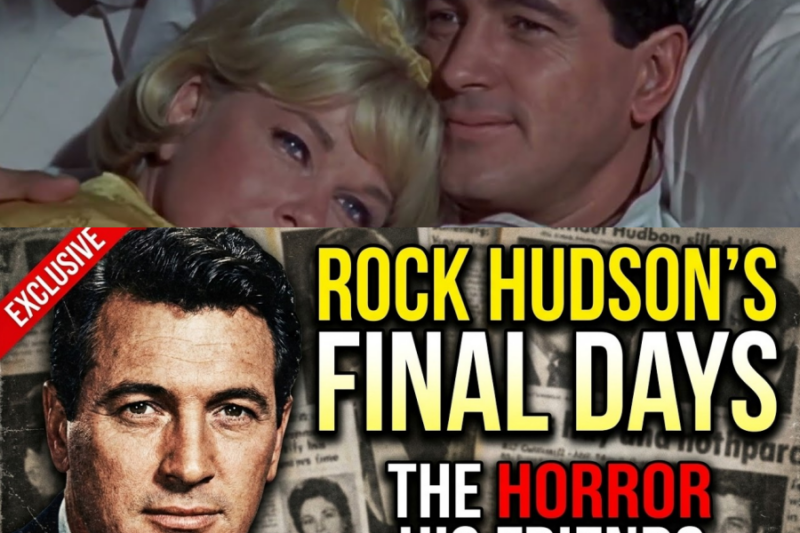 ROCK HUDSON’S DEADLY SECRET! HE KNEW HE WAS DYING AND SAID NOTHING!