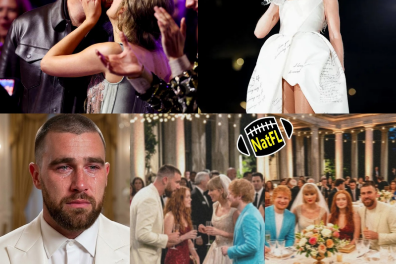 Tears at the Altar: Travis Kelce Breaks Down as Taylor Swift Sings Her Vows in the Ultimate Secret Garden Wedding at Madison Square Garden