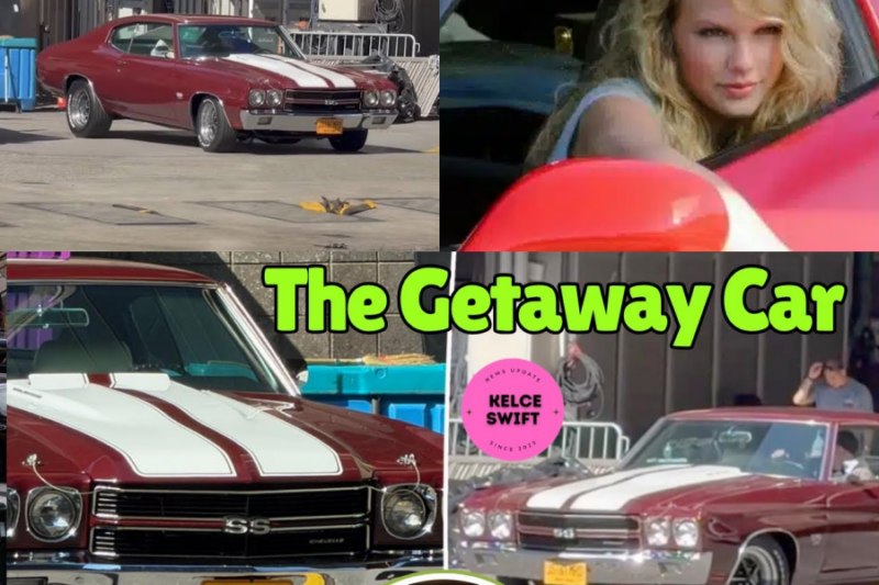 The Ultimate Getaway Car: Travis Kelce Surprises Taylor Swift with a Customized 1970 Chevrolet Chevelle Following Their Secret Madison Square Garden Wedding