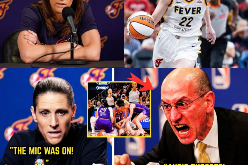 “They Want It This Way”: The Hot Mic Leak That Exposed a Coordinated Campaign to Break Caitlin Clark and Forced Adam Silver’s Hand