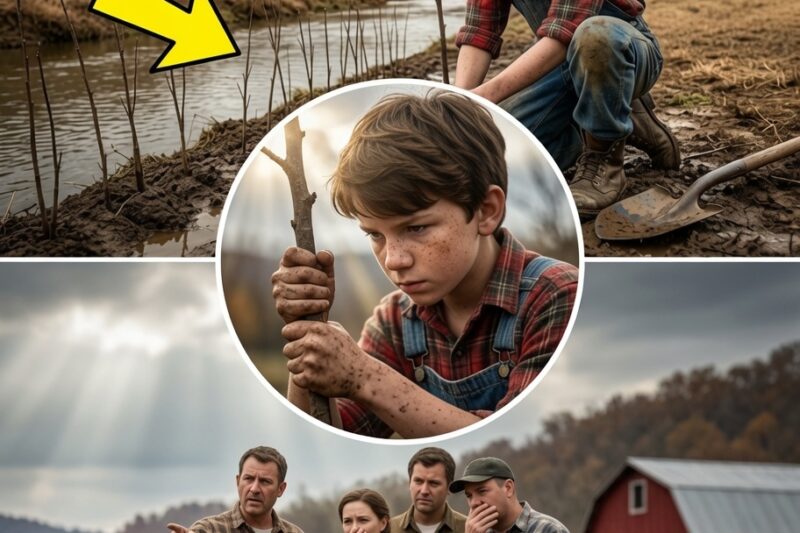 They Thought the Boy Planted Willow Trees Along the Creek for Shade — Until the Flood Came