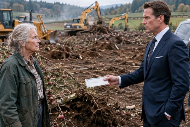 They Bulldozed an Elderly Widow’s Orchard — Then Faced the Harvest That Cost Them Millions in Court