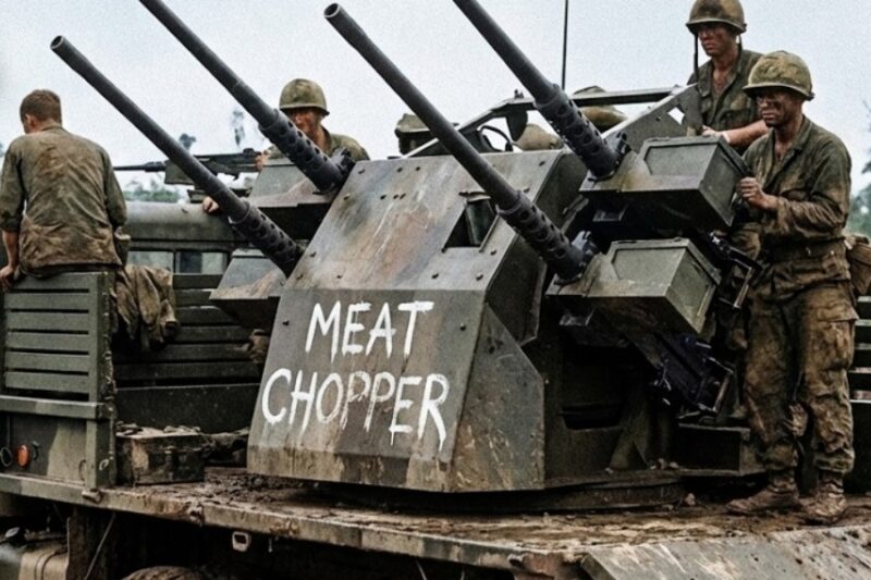 The HORRORS of the Quad-50 “Meat Chopper” in Vietnam