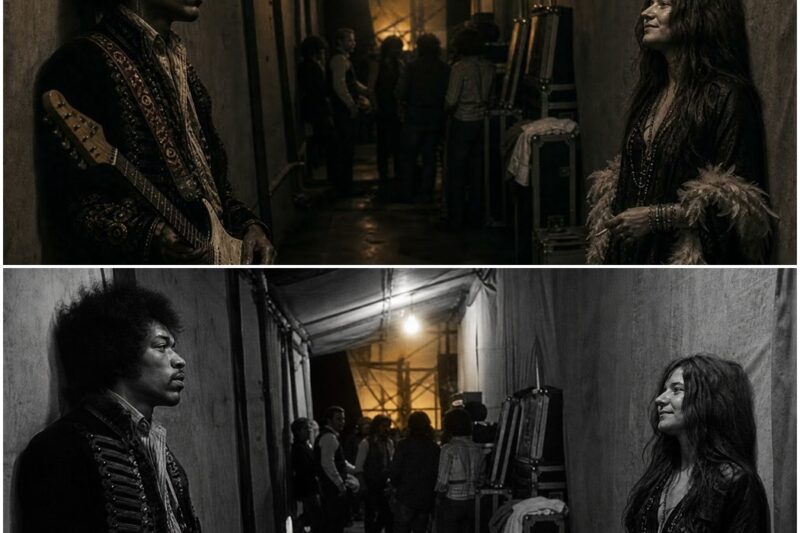 Jimi Hendrix and Janis Joplin Met Backstage. Neither Said a Word. Nobody Ever Forgot. D